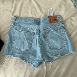 Levi's Women's Light Blue Denim Shorts